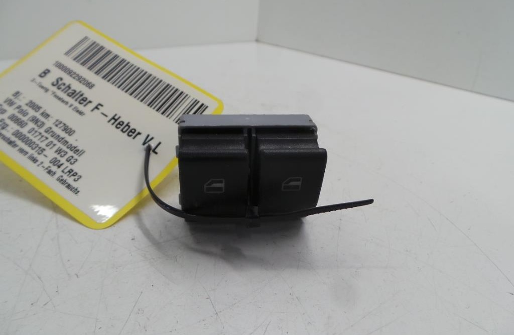 Fensterheberschalter Schalter Fensterheber vorn links 2 fach VW Polo 9N3
